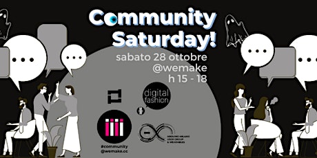 Community Saturday | sabato 28 ottobre 2023  primärbild