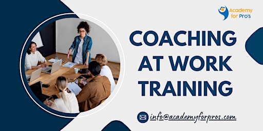 Image principale de Coaching at Work 1 Day Training in Bedford