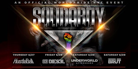 SOLIDARITY - WorldPride NYC 2019 (Offical Events of WorldPride NYC) primary image
