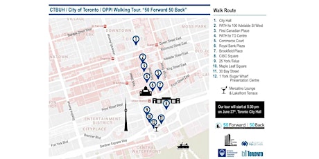 CTBUH / City of Toronto / OPPI Walking Tour. “50 Forward 50 Back” - Toronto