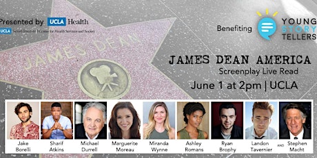 James Dean America: Screenplay Live Read Benefiting Young Storytellers