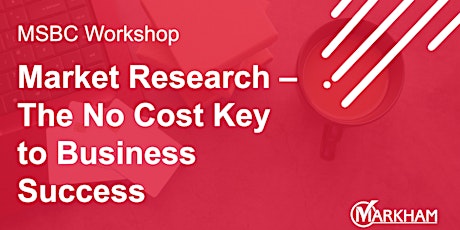 Hauptbild für Market Research – The No Cost Key to Business Success