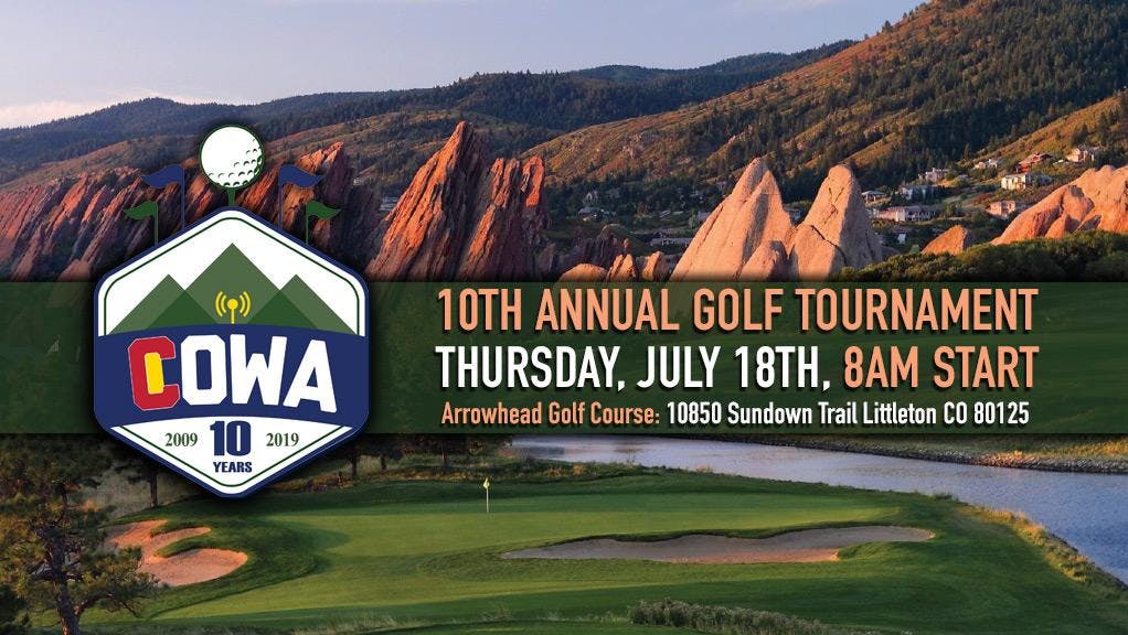 10th Annual COWA Charity Golf Tournament Sponsorships