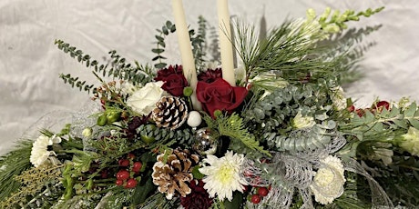 Holiday Centerpiece Floral Arranging Class primary image