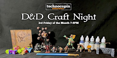 Imagem principal de D&D Craft Night