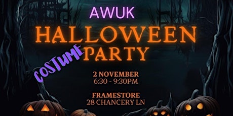 Image principale de AWUK Halloween Party