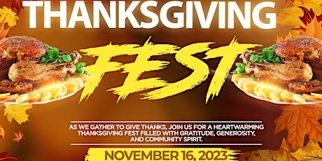 Thanksgiving Fest primary image