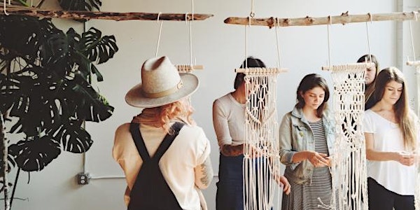 CANCELLED: Create Your Own Wall Hanging: Macrame Workshop with Emily Katz