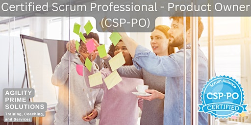 Imagem principal de Certified Scrum Professional - Product Owner (CSP-PO) Training (Virtual)