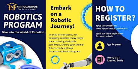 Robo-lympics- A mini-robotics competition where kids design robots to race