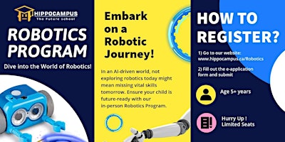 Robo-lympics- A mini-robotics competition where kids design robots to race primary image