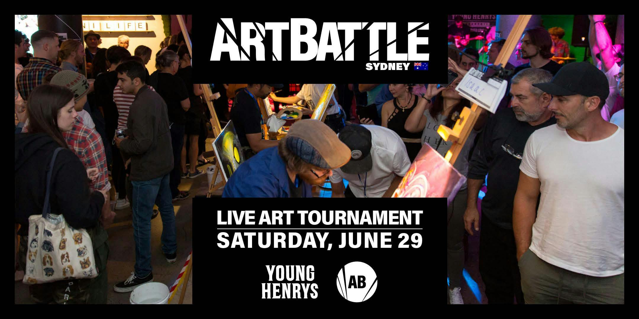 Art Battle Sydney - 29 June, 2019