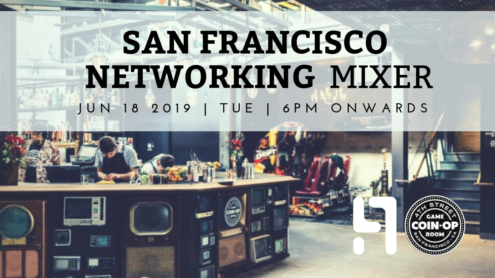 San Francisco Networking Mixer At The Coin Op In San