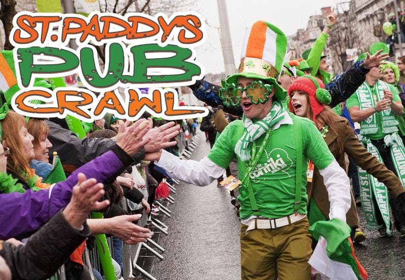 New York City Luck of the Irish Pub Crawl St Paddy's Weekend 2020