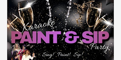 Image principale de NEW Karaoke Paint & Sip Party @ M2