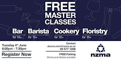 NZMA Free Master Classes  primary image