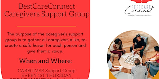 Imagem principal do evento BestCareConnect Caregivers Support Group