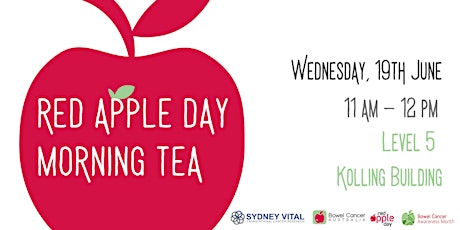 Red Apple Day Morning Tea primary image