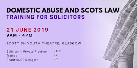 Domestic Abuse and Scots Law - Training for Solicitors
