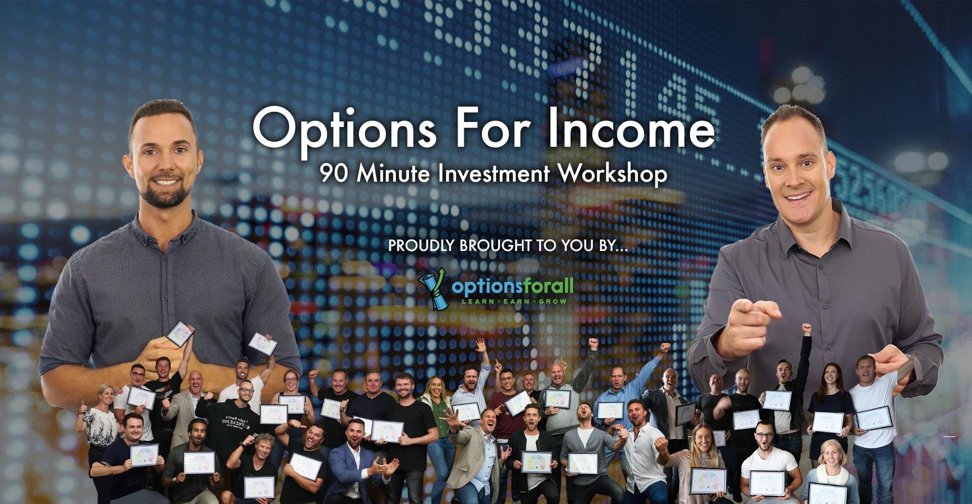 Options For Income - 90 Minute Investment Workshop