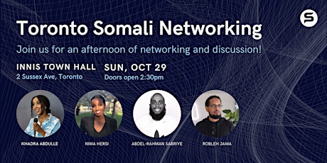 Toronto Somali Networking Event primary image
