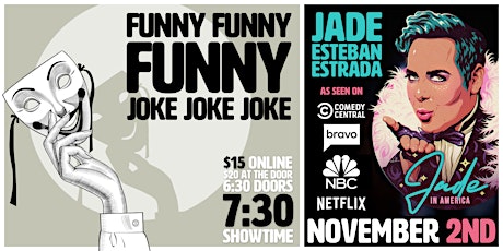 Imagen principal de Funny Funny Funny Joke Joke Joke - Jade Esteban Estrada - Stand-Up Comedy