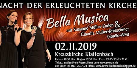 Bella Musica // Nacht der erleuchteten Kirche // Kreuzkirche Klaffenbach