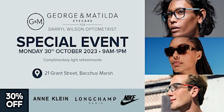Imagen principal de Anne Klein, Longchamp & Nike Eyewear VIP Event