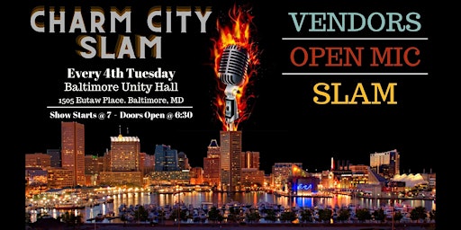 Charm City Slam and Open Mic  primärbild
