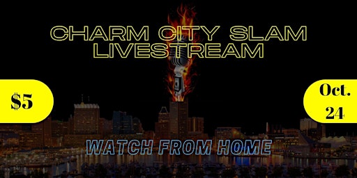 Hauptbild für Charm City Slam LIVESTREAM