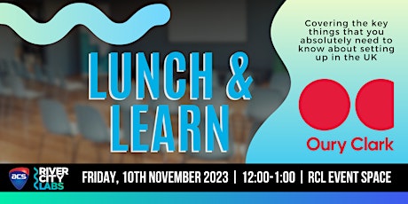 Lunch & Learn with Oury Clark primary image
