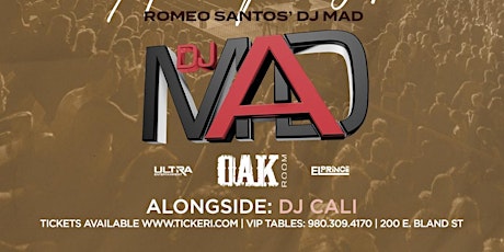 THE OFFICIAL ROMEO SANTOS CONCERT AFTER PARTY!! THIS SUNDAY @ OAKROOM primary image