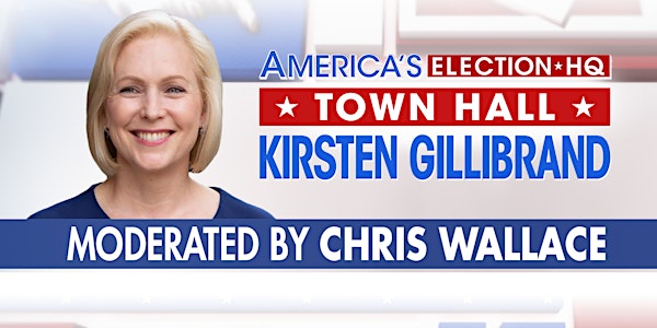 2020 Democratic Presidential Candidate Senator Kirsten Gillibrand Town Hall