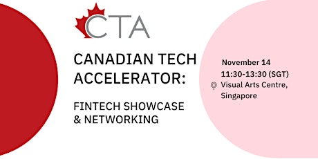 Hauptbild für Canadian Tech Accelerator Showcase and Networking