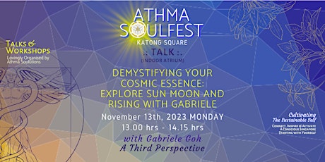 Image principale de Demystifying your Cosmic Essence: Explore Sun Moon and Rising with Gabriele