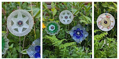 Upcycled Garden Plate Flower Workshop - Walled Lake primary image