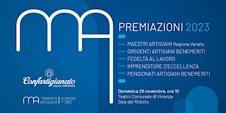 Imagem principal do evento MAESTRI ARTIGIANI Regione Veneto | Premiazioni 2023