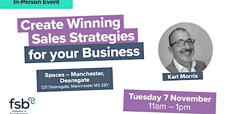 Create Winning Sales Strategies for your Business primary image
