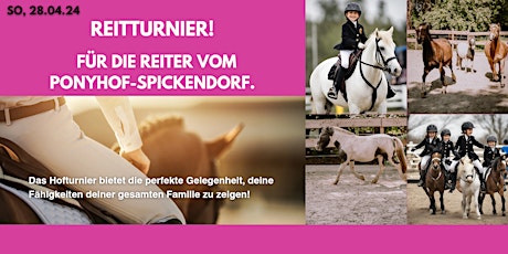 Hofturnier für Reiter vom Ponyhof-Spickendorf