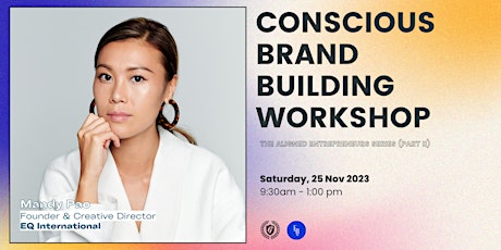 Conscious Brand Building Workshop primary image