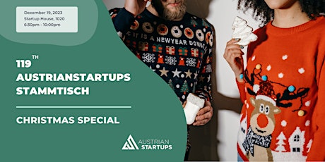 #119 AustrianStartups Stammtisch: Special Christmas Edition primary image