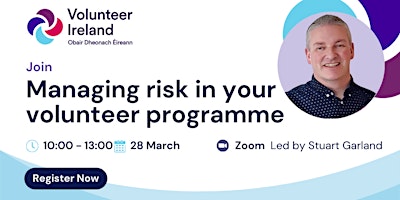 Managing risk in your volunteer programme