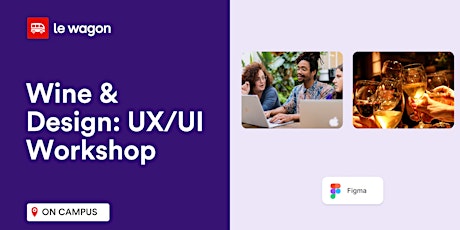 Imagen principal de Wine & Design Workshop:  UX & UI with Figma