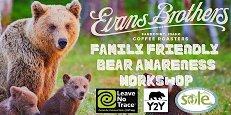 Primaire afbeelding van Family Friendly Leave No Trace Bear Awareness Workshop
