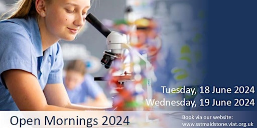 SST Maidstone: Open Morning Wednesday, 19 June 2024 primary image