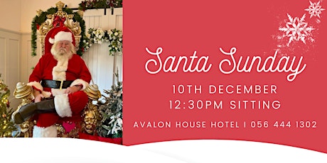 Imagen principal de Santa Sunday at Avalon House Hotel - 10th December - 12:30pm Sitting