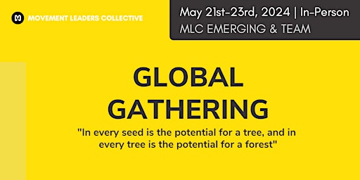 Primaire afbeelding van MLC Global Gathering 2024 (Emerging & Team)