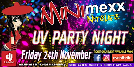Imagen principal de Mini MeXx UV Party Night 2023