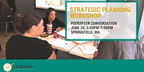 Peer2Peer Conversation: Strategic Planning primary image