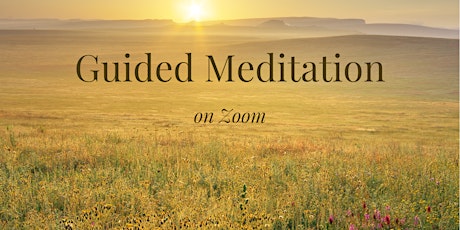 Imagen principal de Guided Meditation on Zoom